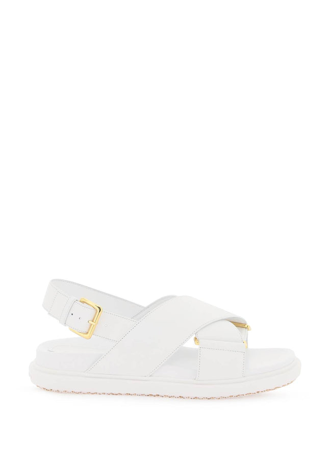 Marni Fussbett Sandals White-Sandals-Marni-36-Urbanheer