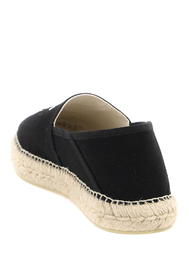 Kenzo canvas espadrilles with logo embroidery