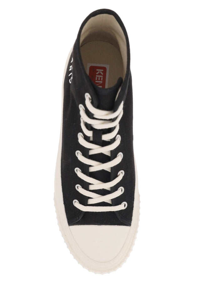 Kenzo canvas high-top sneakers