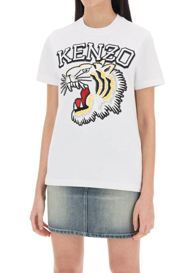 Kenzo tiger varsity crew-neck t-shirt