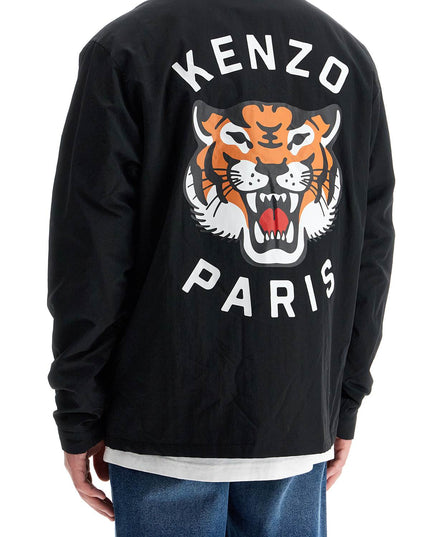 Kenzo lucky tiger nylon overshirt for