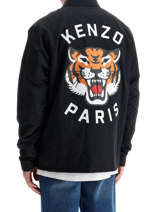 Kenzo lucky tiger nylon overshirt for