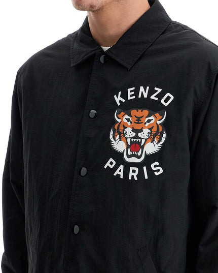 Kenzo lucky tiger nylon overshirt for