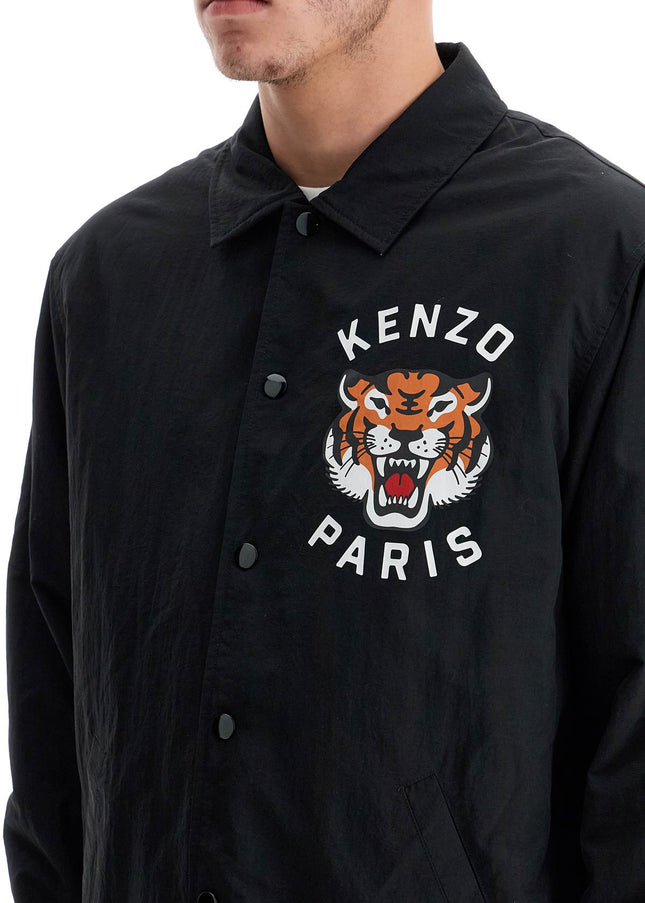 Kenzo lucky tiger nylon overshirt for