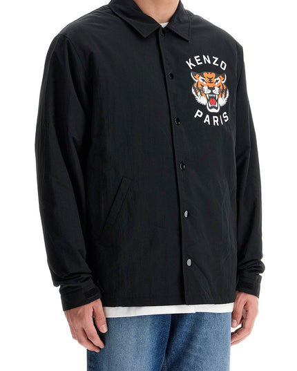 Kenzo lucky tiger nylon overshirt for