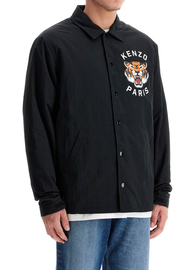 Kenzo lucky tiger nylon overshirt for