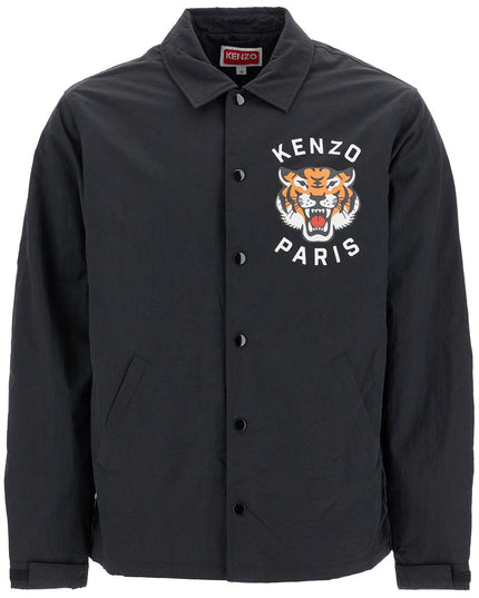 Kenzo lucky tiger nylon overshirt for