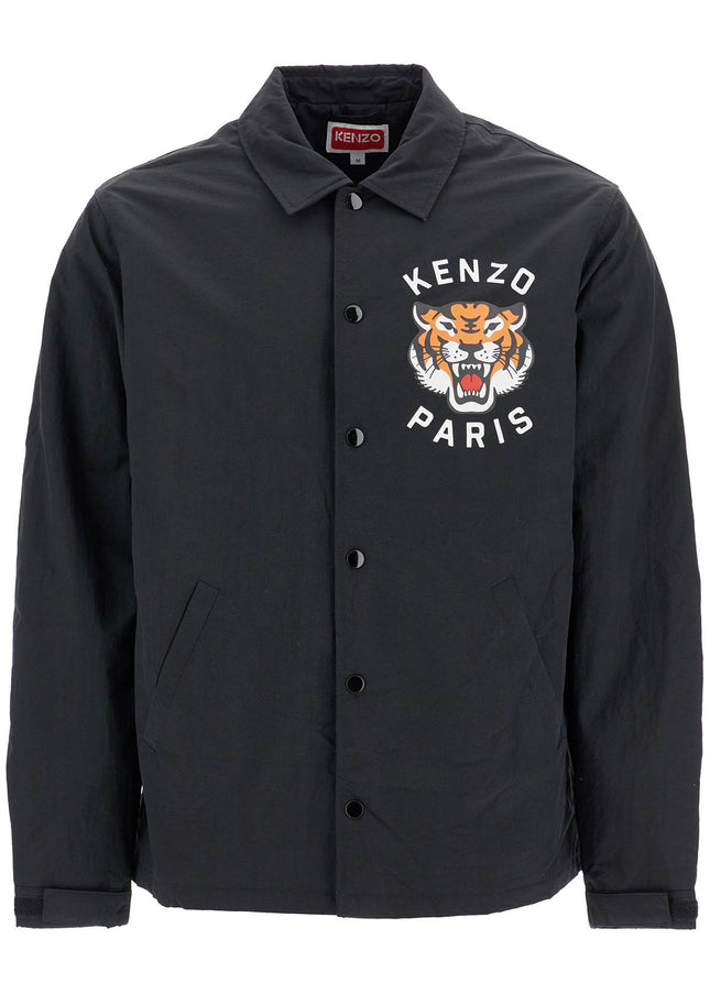 Kenzo lucky tiger nylon overshirt for