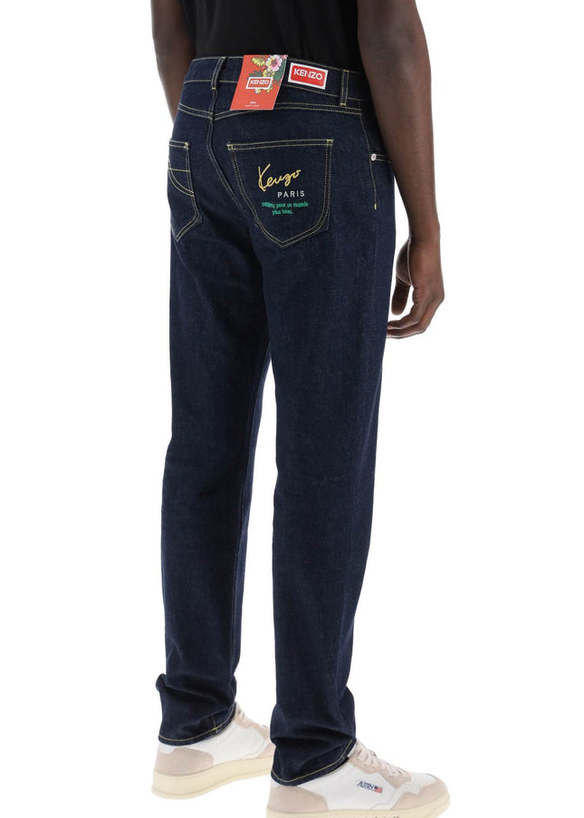 Kenzo slim fit bara jeans