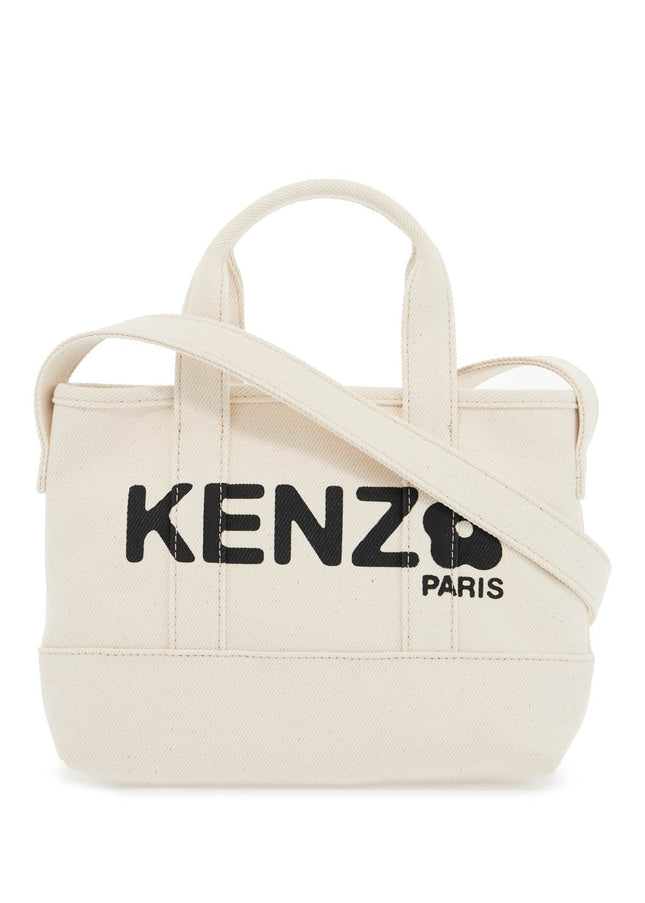 small kenzo utility denim tote bag