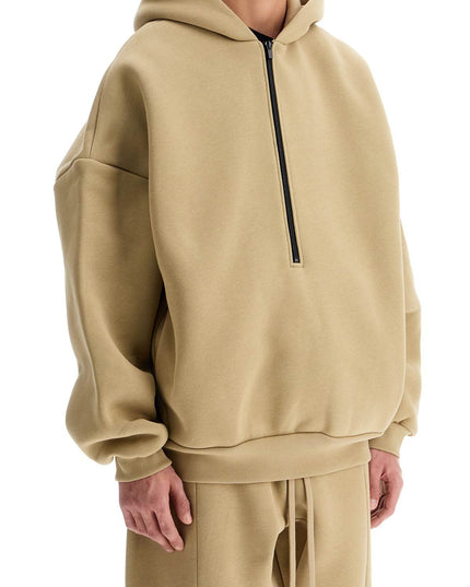 Fear Of God hooded sweatshirt with half zip