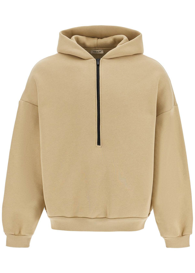 Fear Of God hooded sweatshirt with half zip