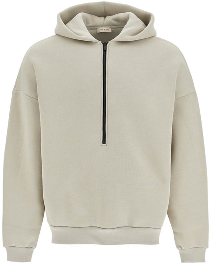 Fear Of God hooded sweatshirt with half zip