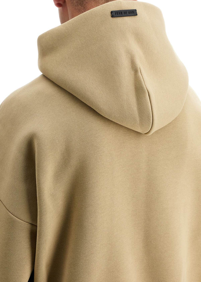 Fear Of God hooded sweatshirt with half zip