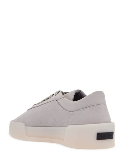 Fear Of God low top sneakers aerobic light gray leather with velcro closure