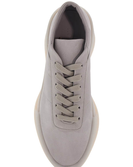 Fear Of God low top sneakers aerobic light gray leather with velcro closure