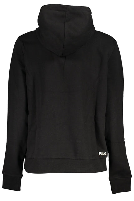 FILA WOMEN'S ZIPLESS SWEATSHIRT BLACK-1