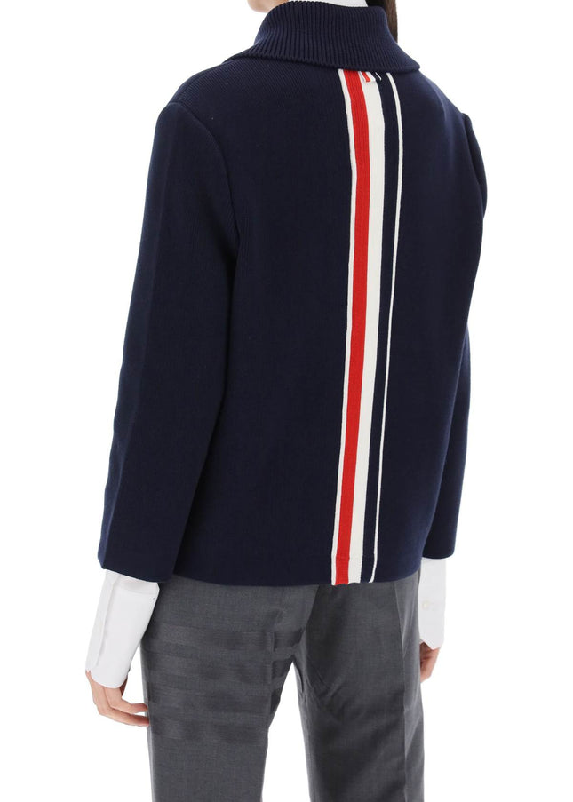 Thom Browne cotton-cashmere knit jacket