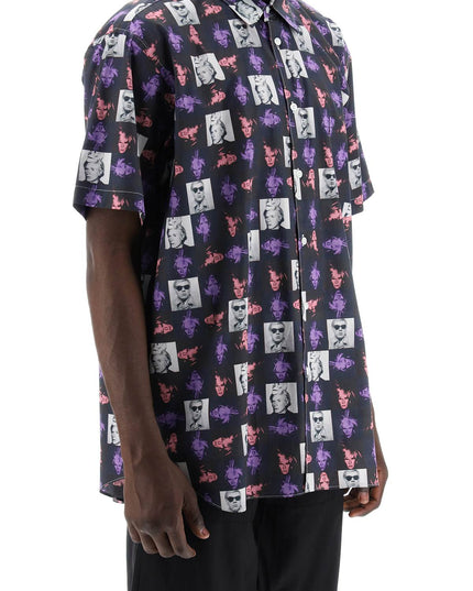 Comme Des Garcons Shirt short-sleeved shirt with andy warhol print