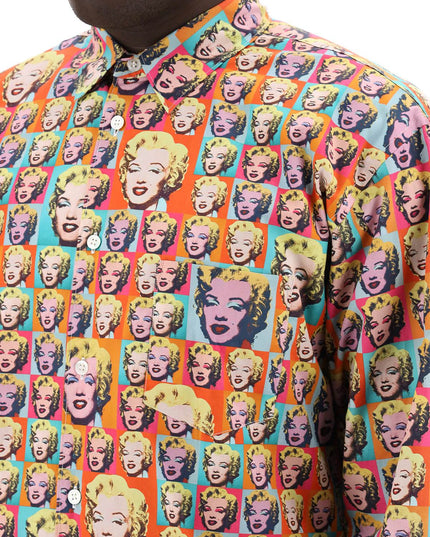 Comme Des Garcons Shirt marilyn monroe printed shirt