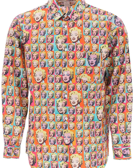 Comme Des Garcons Shirt marilyn monroe printed shirt