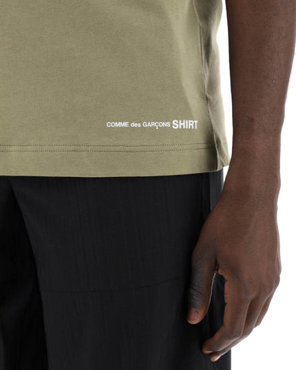 Comme Des Garcons Shirt logo print t-shirt