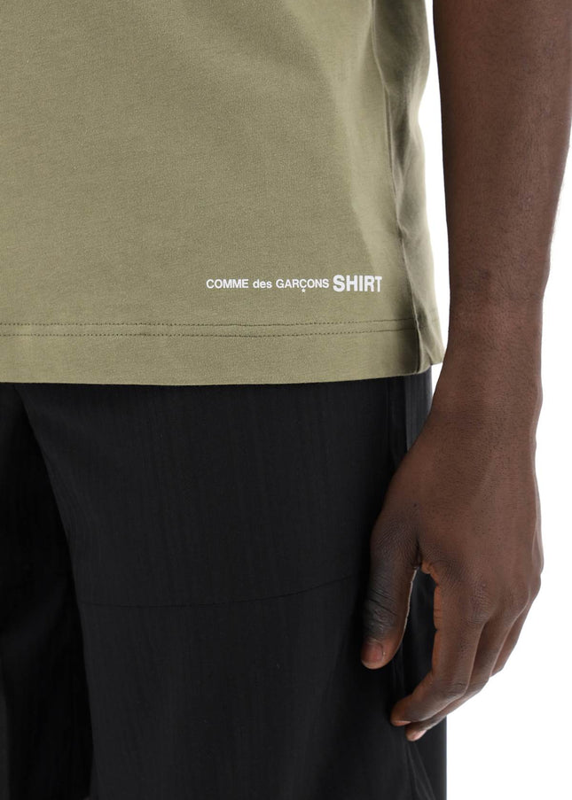 Comme Des Garcons Shirt logo print t-shirt