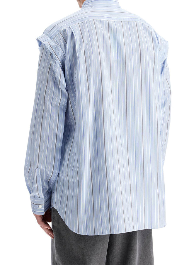 Comme Des Garcons Shirt striped shirt with pocket