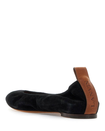 Lanvin suede ballet flats for