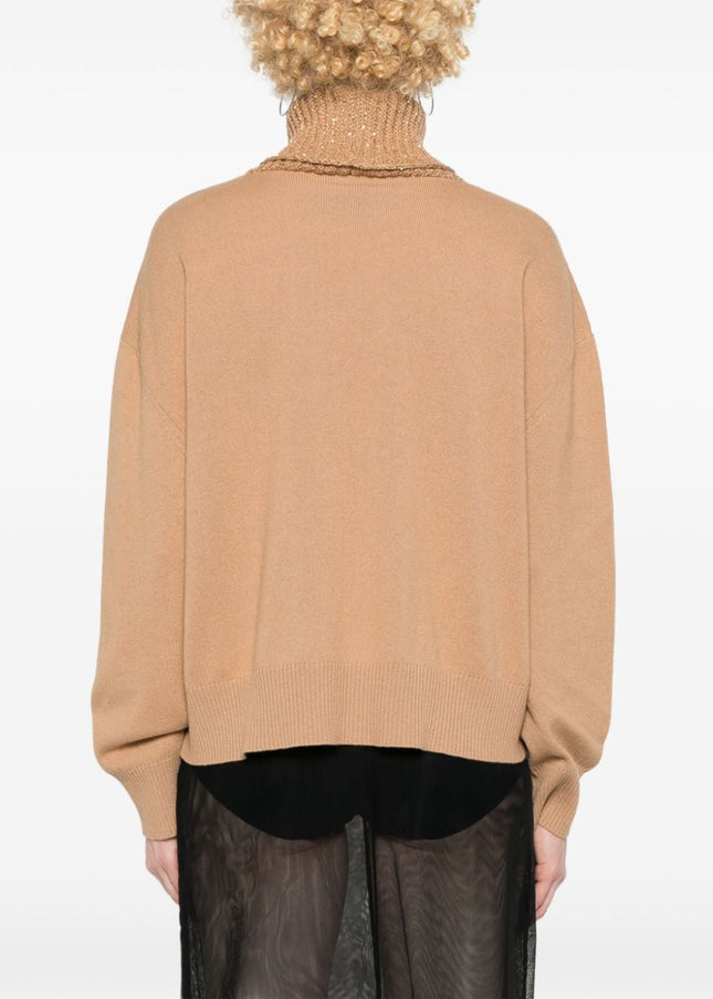 Fabiana Filippi Sweaters Camel