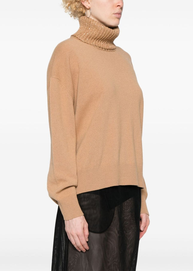 Fabiana Filippi Sweaters Camel