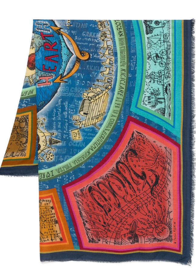 Faliero Sarti Scarfs MultiColour