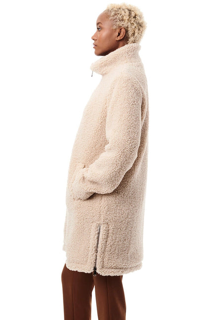 Faux Sherpa Topper Cream