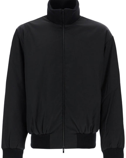 Fear Of God black nylon bomber with high collar