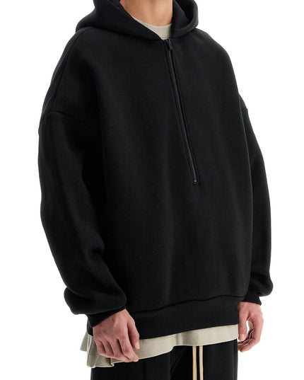 Fear Of God hooded sweatshirt with half zip