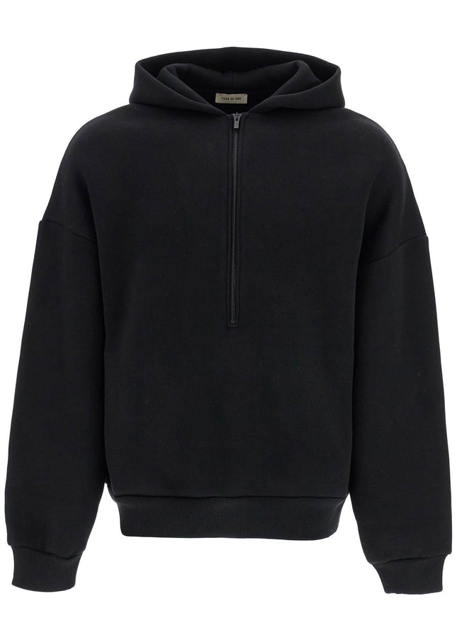 Fear Of God hooded sweatshirt with half zip