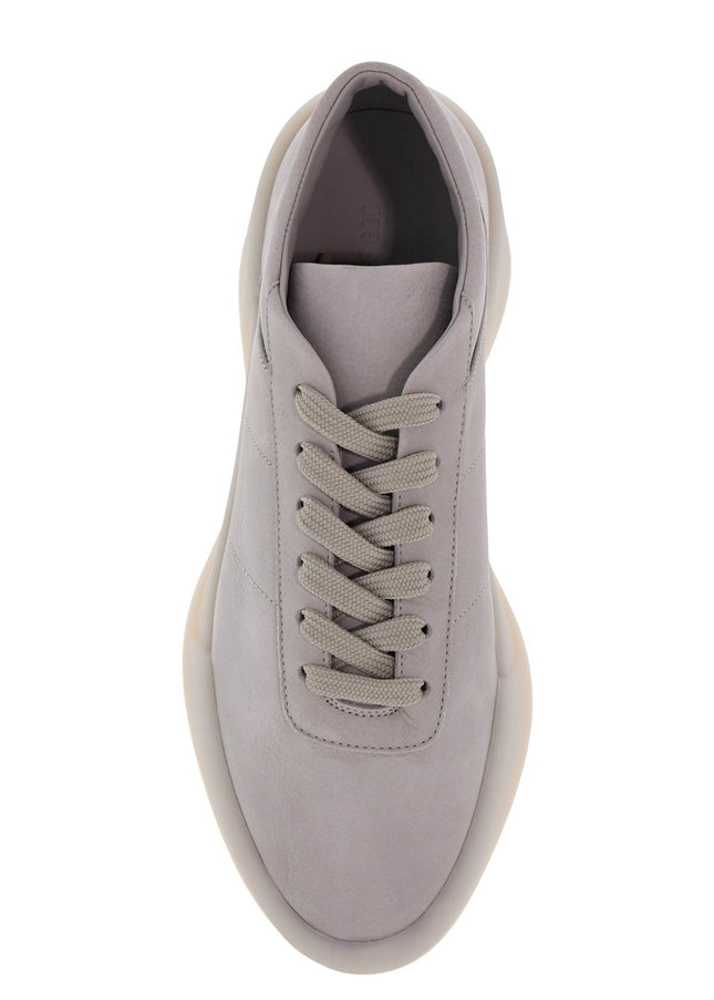 Fear Of God low top sneakers aerobic light gray leather with velcro closure