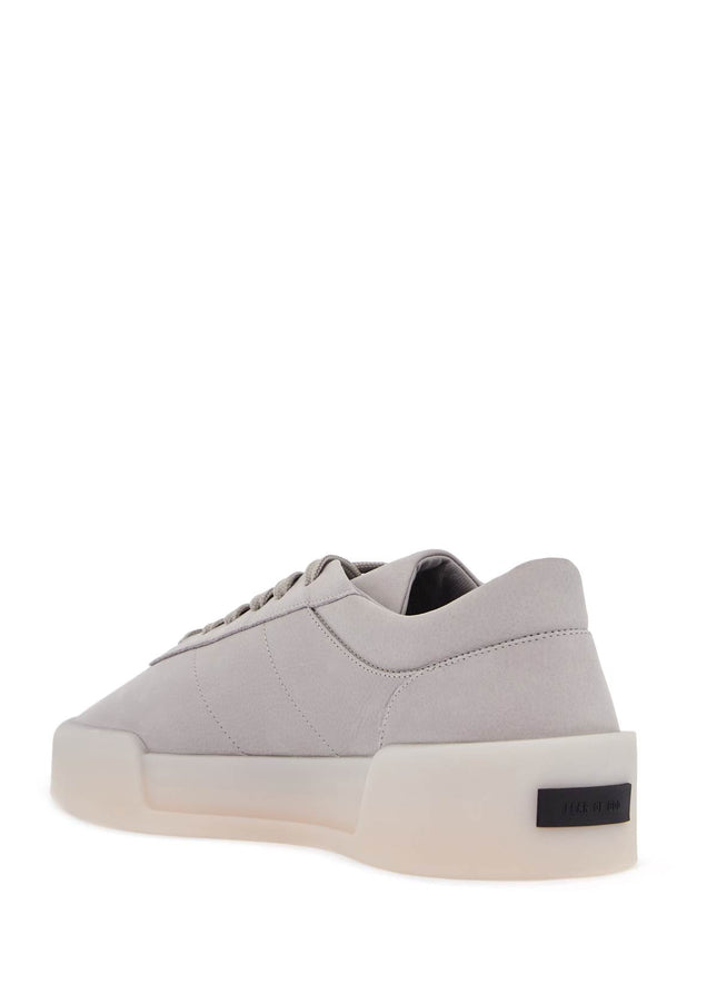 Fear Of God low top sneakers aerobic light gray leather with velcro closure