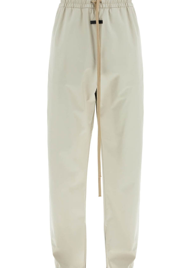 Fear Of God wide leg nylon track pants in cement