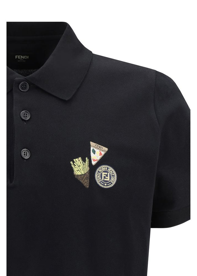 Fendi Logoed Polo Shirt