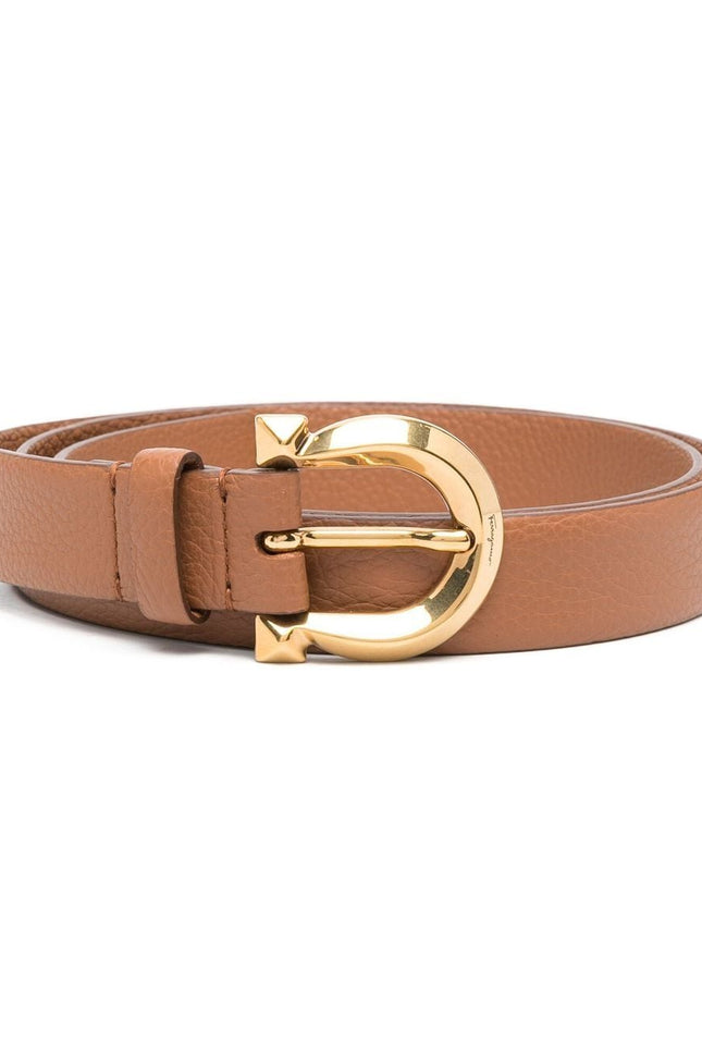 Ferragamo Belts Leather Brown