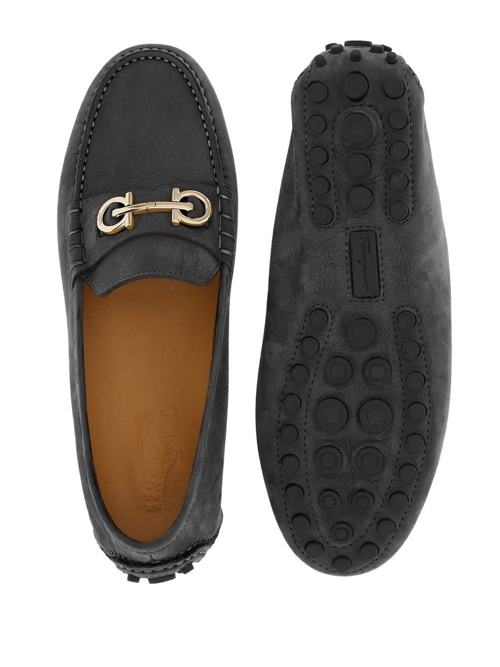 Ferragamo Flat Shoes Brown-women > shoes > moccasins-Ferragamo-Urbanheer