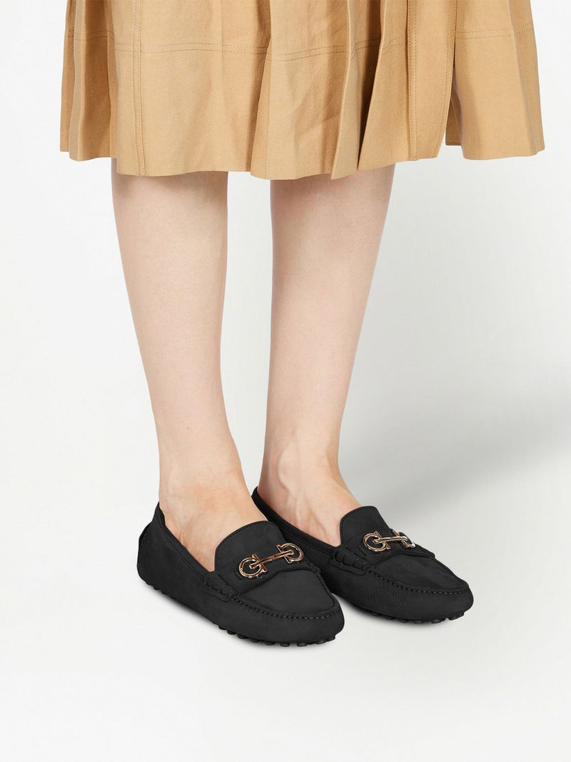 Ferragamo Flat Shoes Brown-women > shoes > moccasins-Ferragamo-Urbanheer