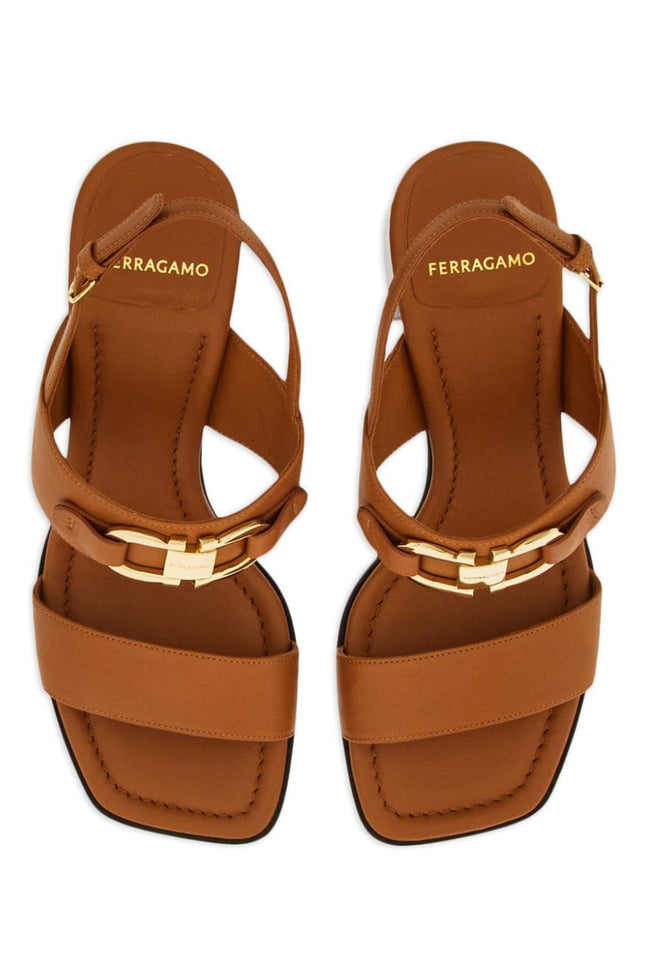 Ferragamo Sandals Leather Brown