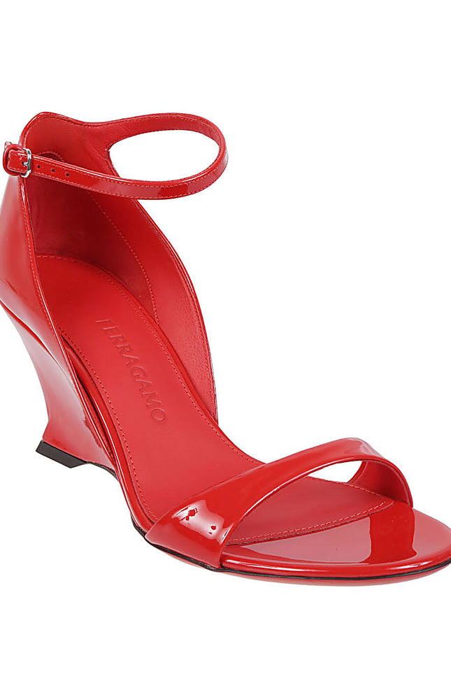 Ferragamo Sandals Red