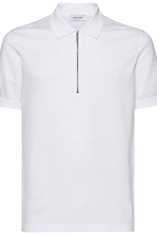 Ferragamo T-Shirts And Polos White