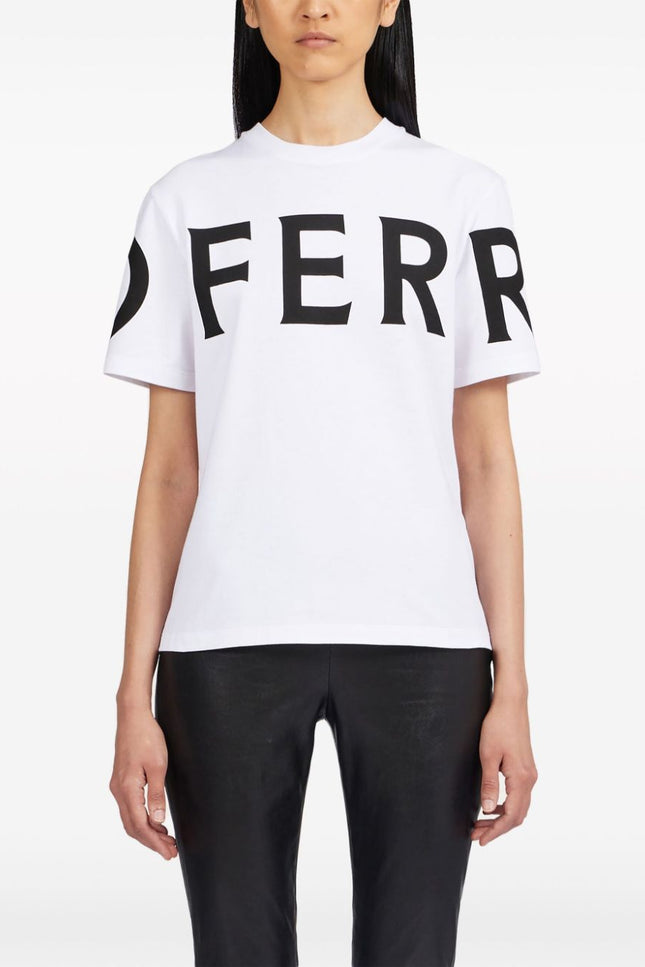 Ferragamo T-Shirts And Polos White