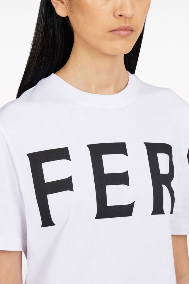 Ferragamo T-Shirts And Polos White