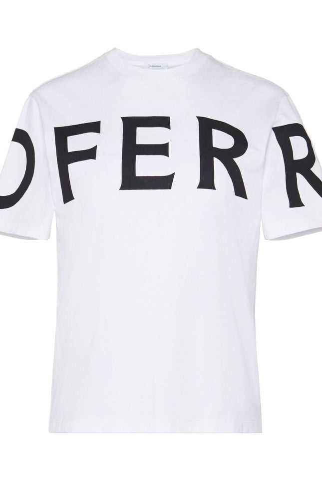 Ferragamo T-Shirts And Polos White