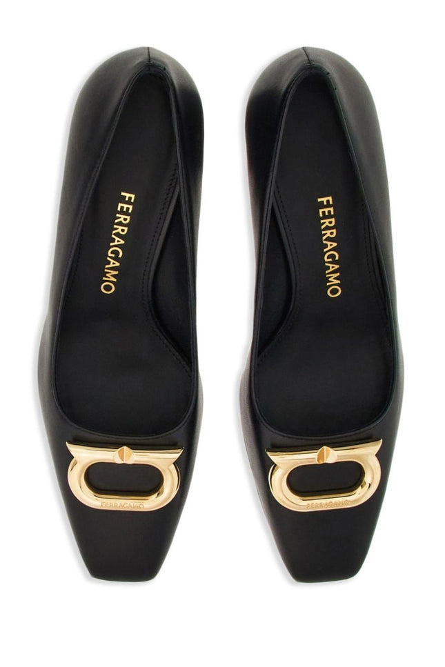 Ferragamo With Heel Black